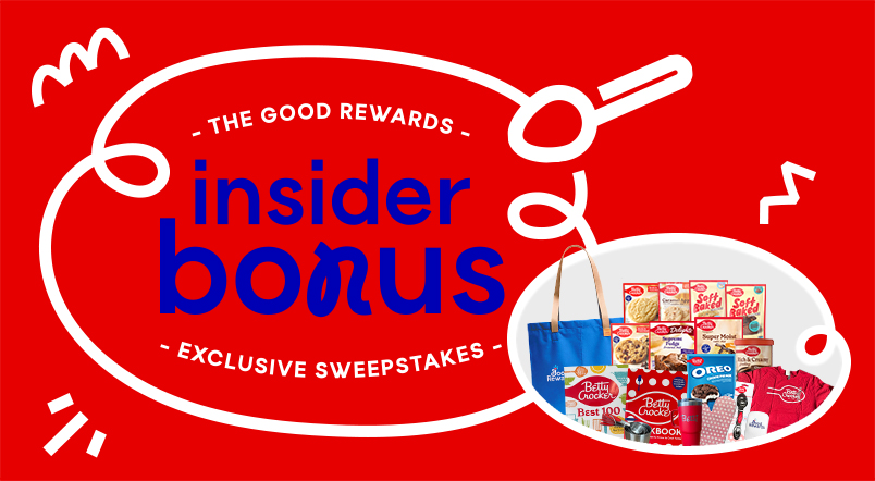 The Good Rewards Insider Bonus Exclusive Sweepstakes