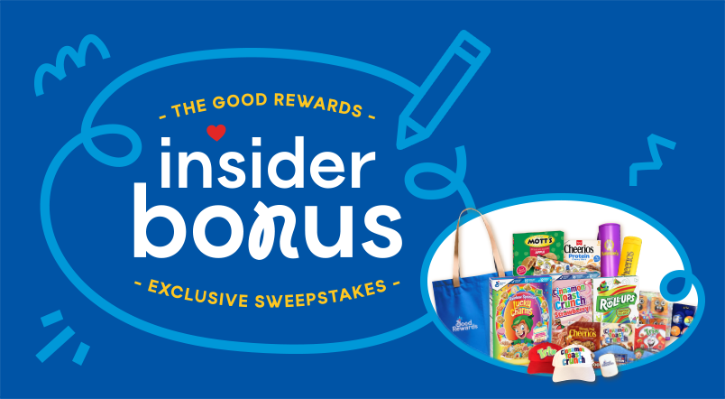 The Good Rewards Insider Bonus Exclusive Sweepstakes